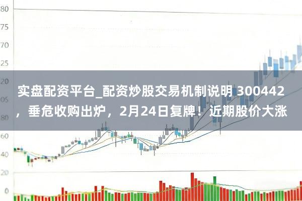 实盘配资平台_配资炒股交易机制说明 300442，垂危收购出炉，2月24日复牌！近期股价大涨